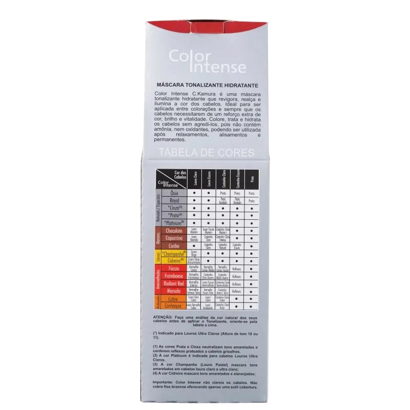 Tonalizante Color Intense Marsala 100g - C.KAMURA