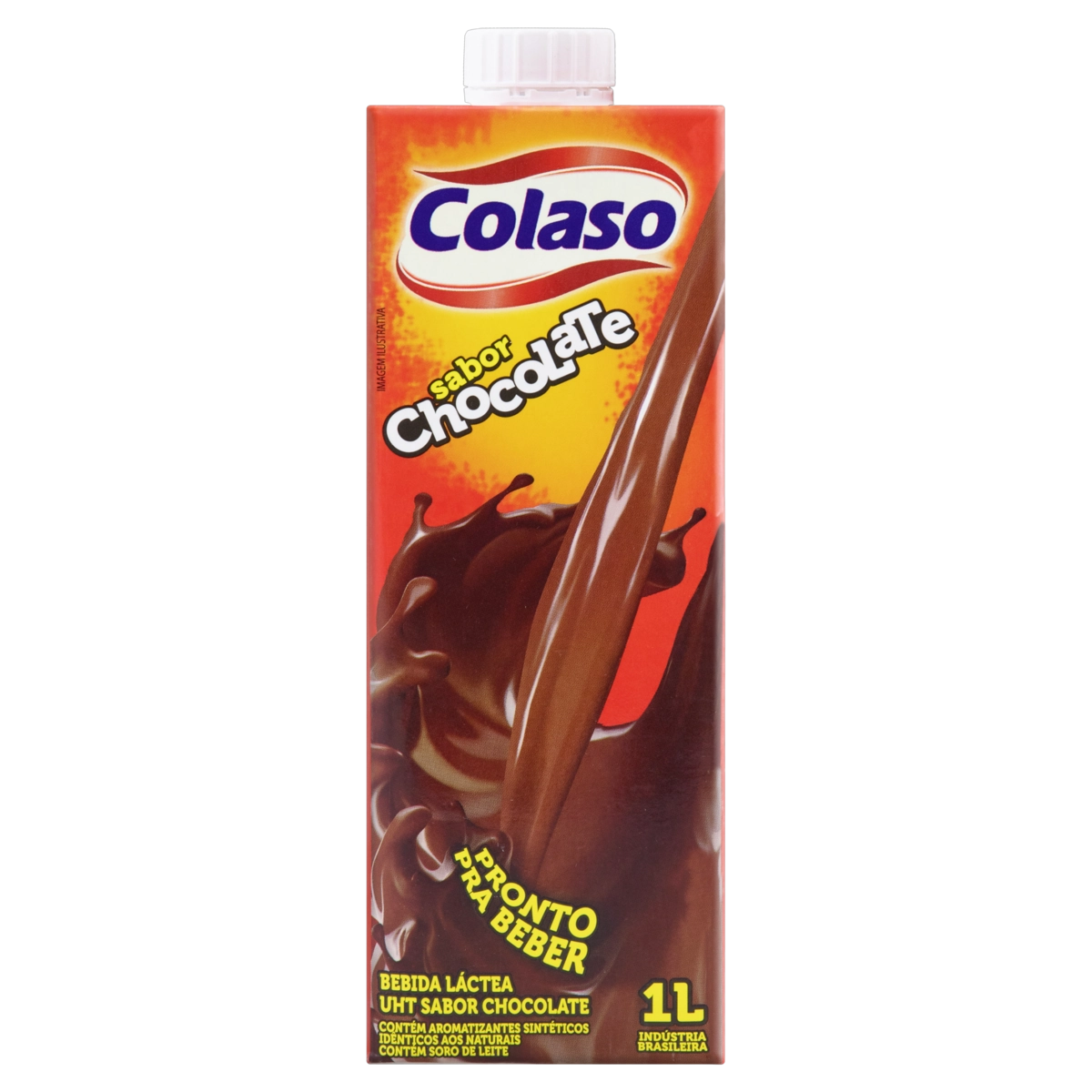 Bebida Láctea Uht Chocolate Colaso Caixa 1l