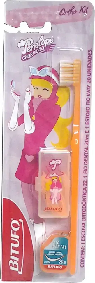 Kit Bitufo Penelope Escova/f Dental/estojo