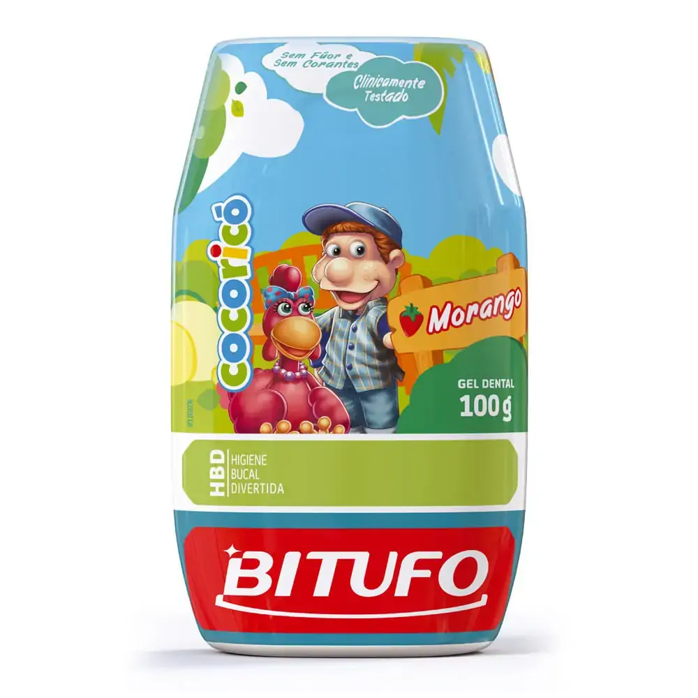Gel Dental Infantil Cocoricó Bitufo