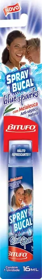 Spray Bucal Bitufo Blue Sparks
