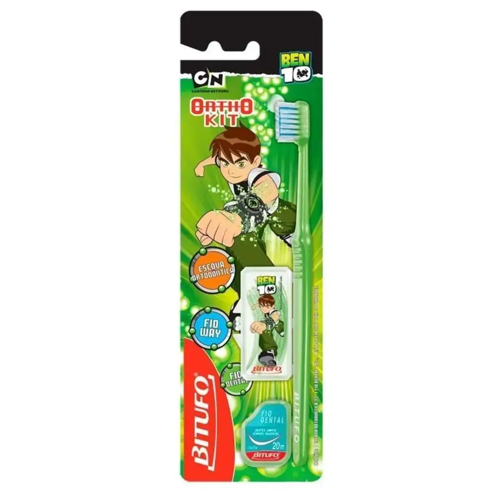 Kit Bitufo Escova Dental Orthokit