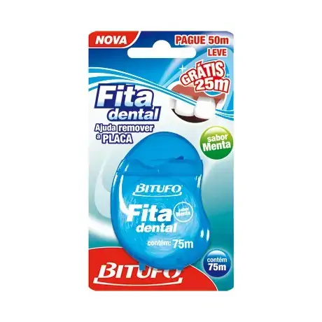 Fita Dental Bitufo 50mt Gts 25