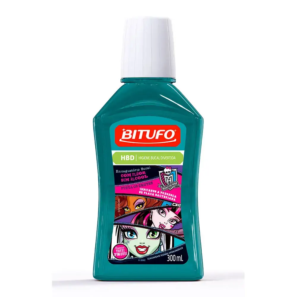 Enxaguante Monster High Bitufo