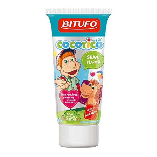 Gel Dental Cocorico 90g S/flor Morango