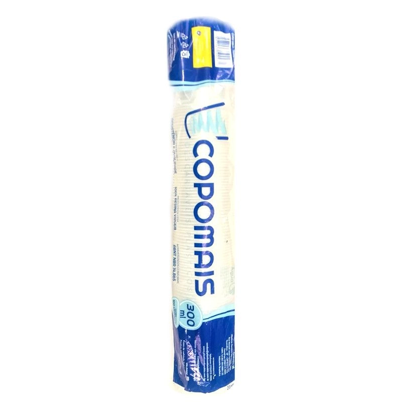 Copo Desc Copomais Transp C/100