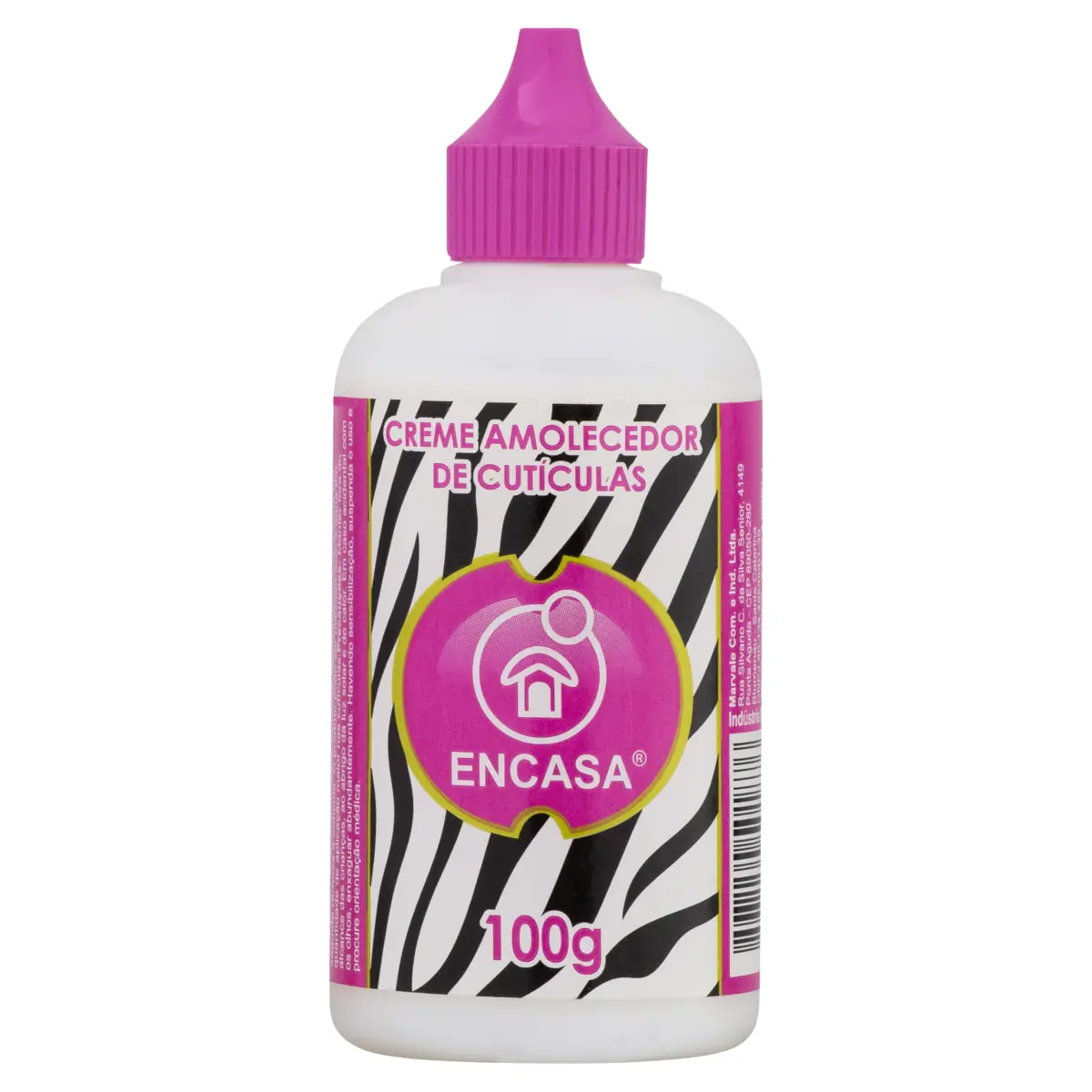 Creme Amolecedor Para Cutículas Encasa Frasco 100g
