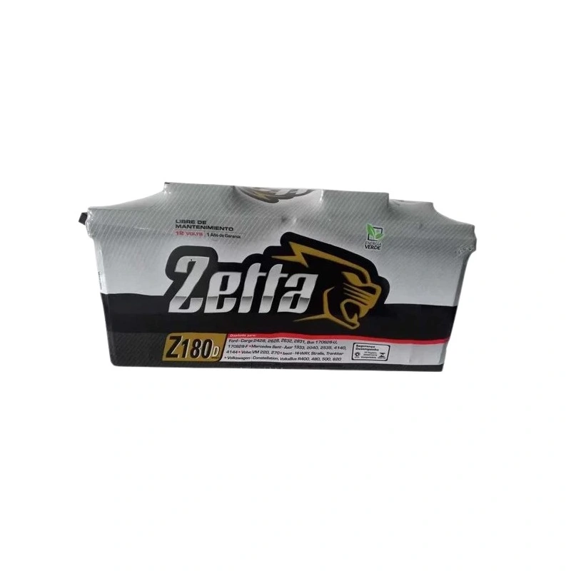 Bateria 180Ah Polo Lado Direito - ZETTA FREE Z180D