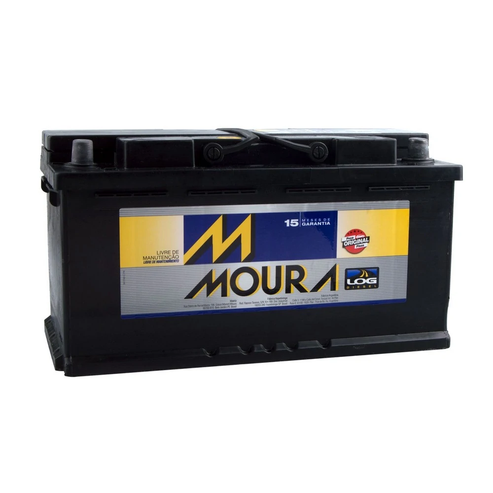 Bateria 95Ah Polo Lado Direito - MOURA M95QD