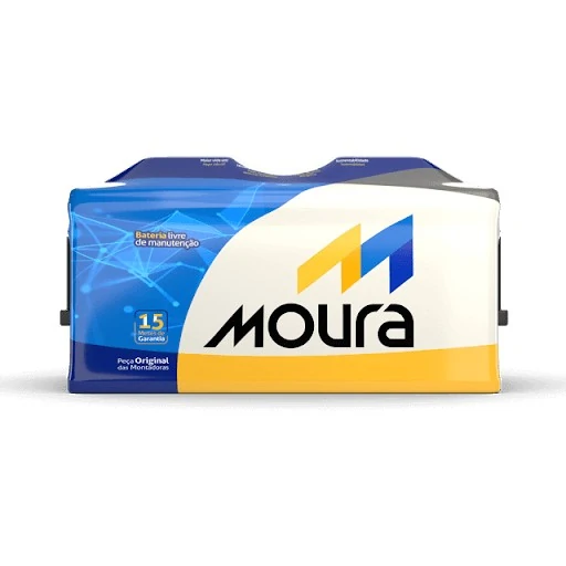 Bateria 100Ah Polo Lado Esquerdo - MOURA M100HE