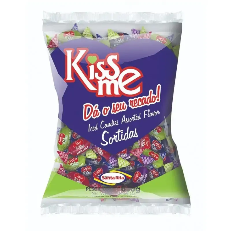 Bala Santa Rita Kiss Me 600gr Sortidas