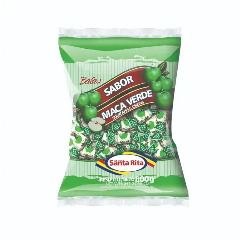 Bala Sta Rita Maca Verde 600r