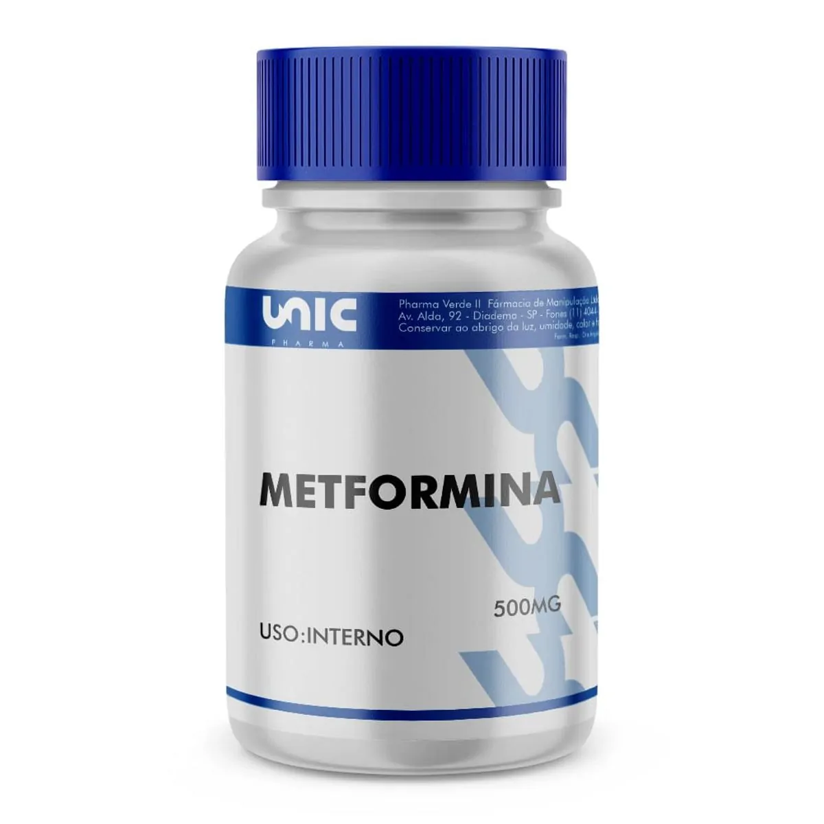 Metformina 500mg 60 Cápsulas