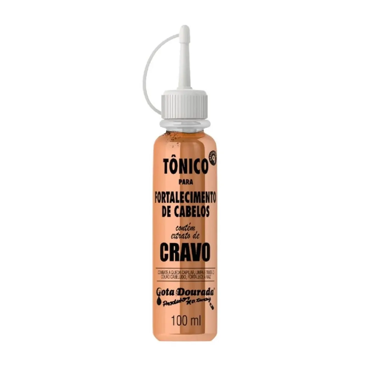 Tonico Capilar Gota Dourada Fortalecimento Cravo 100ml