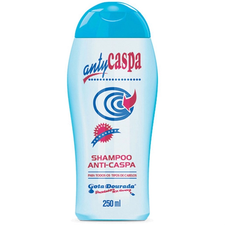 Shampoo Anti Caspa Gota Dourada 250ml Unit