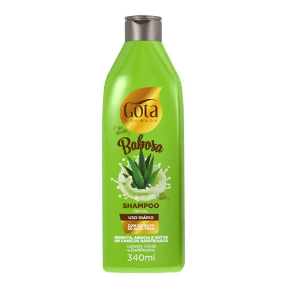 Shampoo Gota Cosméticos Babosa Frasco 340ml