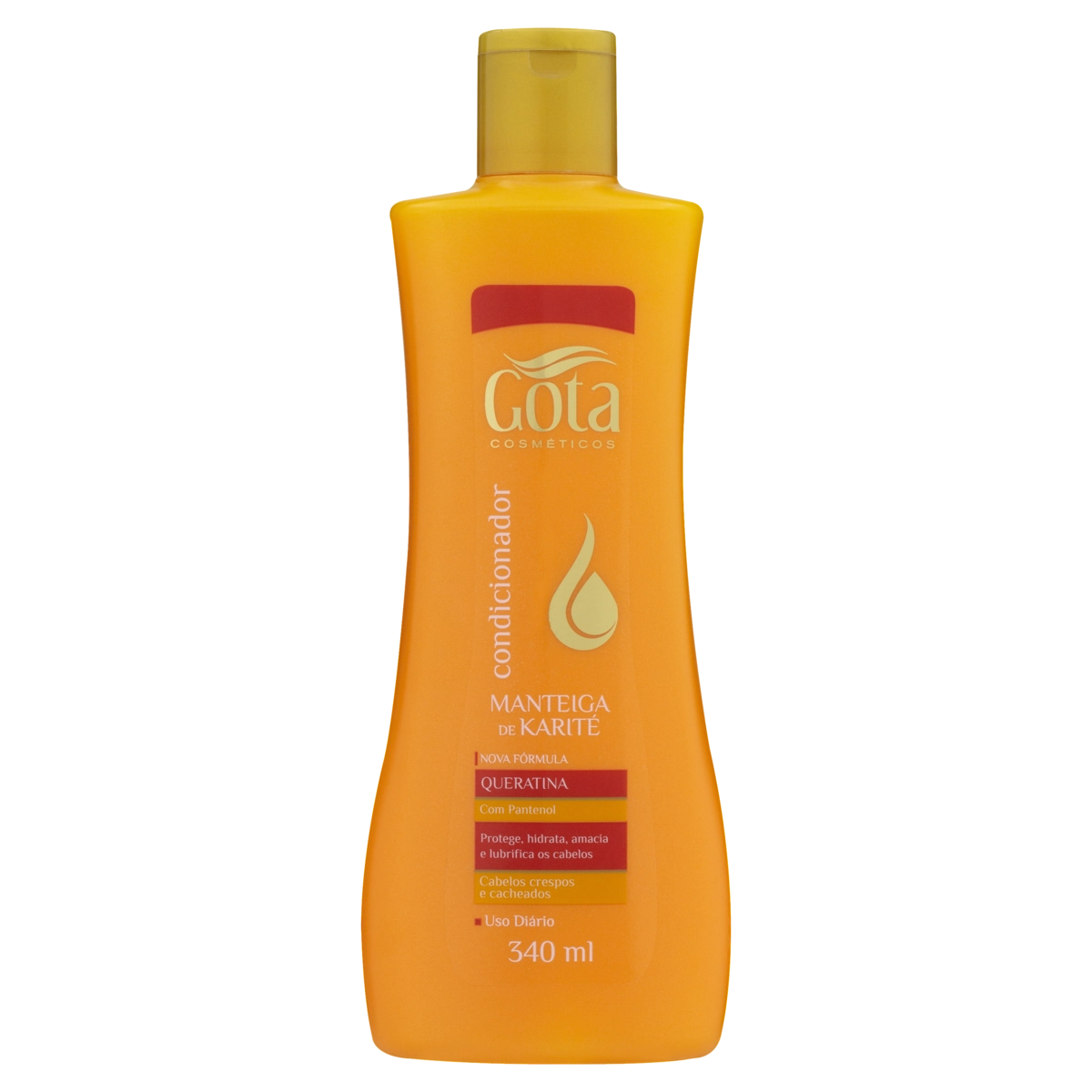 Condicionador Gota Cosméticos Manteiga De Karité Frasco 340ml