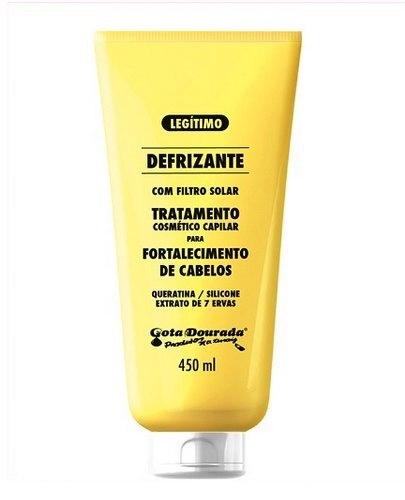 Creme Trat Gota Dourada Defrizante Fort