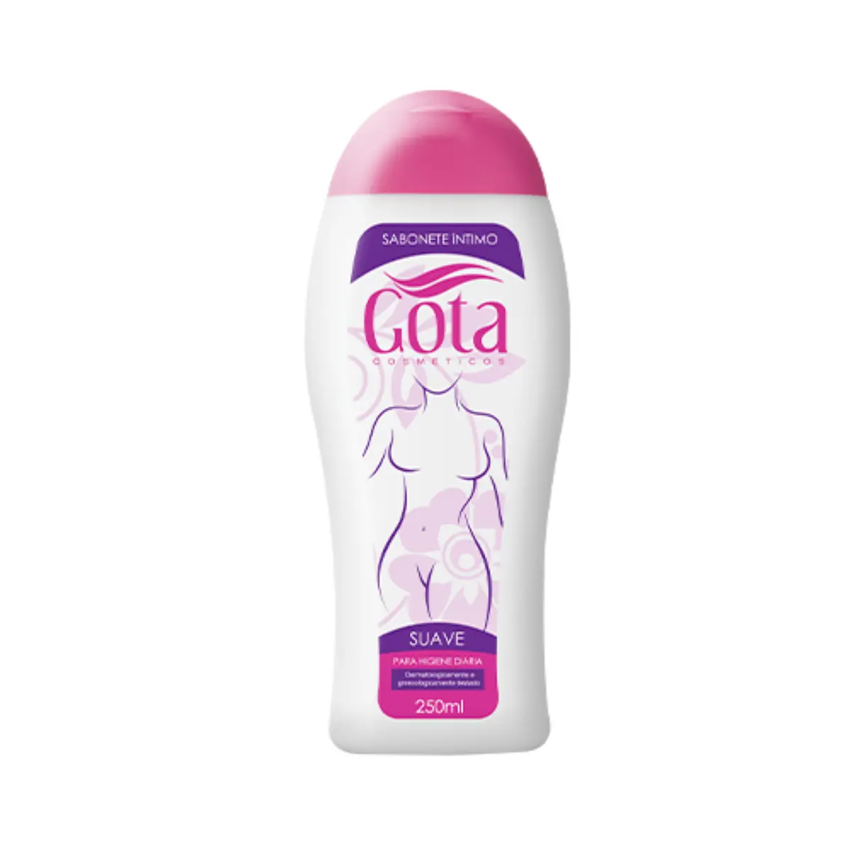 Sabonete Líquido íntimo Gota Dourada 250ml Suave Unit