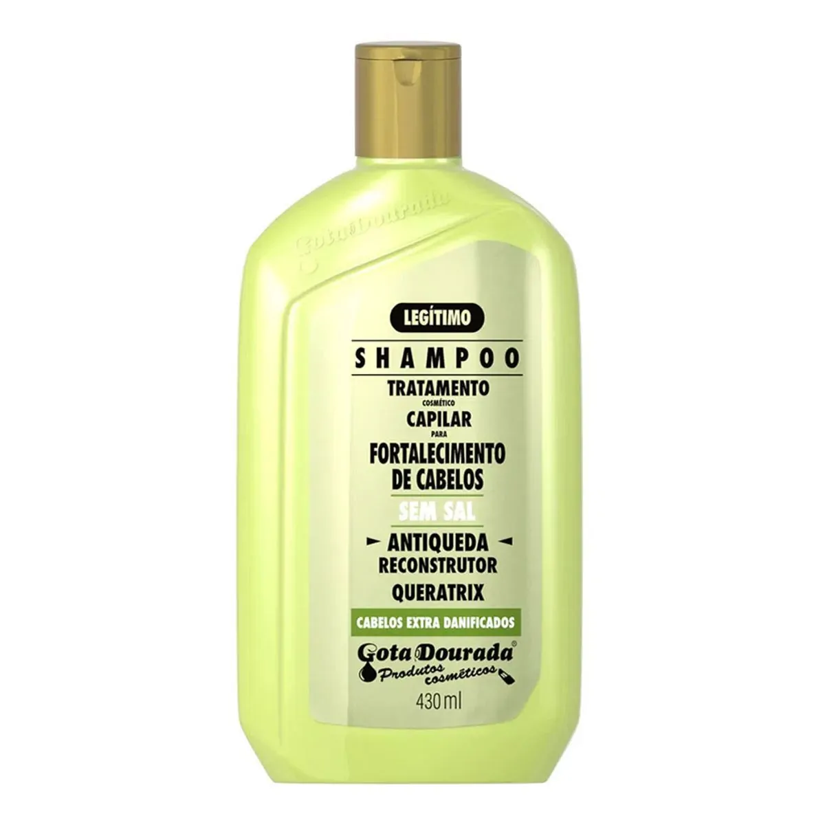 Shampoo Gota Dourada Antiqueda Queratrix 430ml