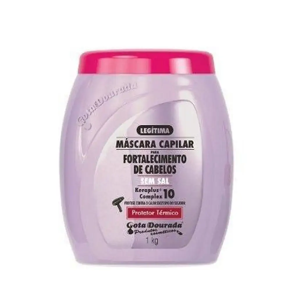 Mascara Gota Dourada 1kg Prot Termico