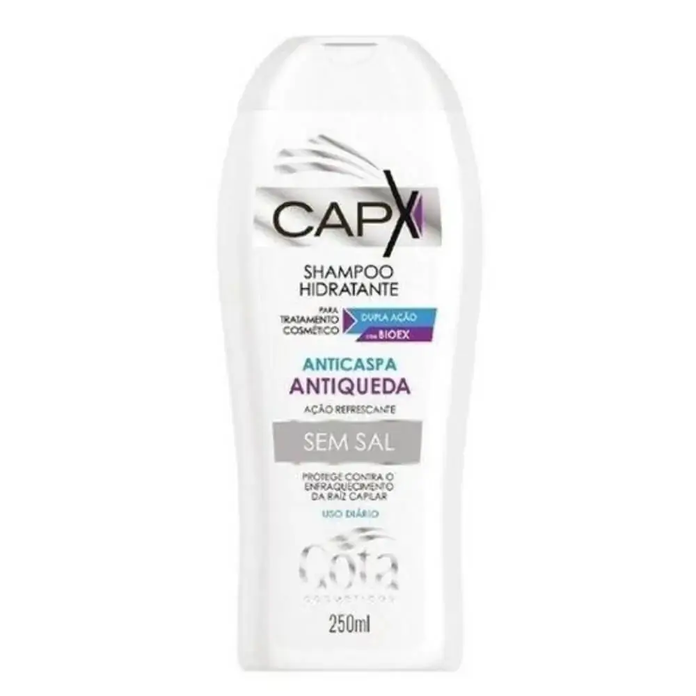 Shampoo Anticaspa Gota Cosméticos Capx Frasco 250ml