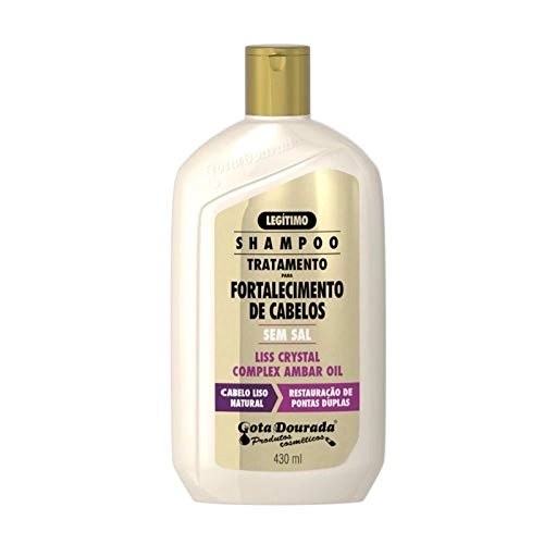Shampoo Uso Diário Gota Dourada 430ml Liso Natural Unit