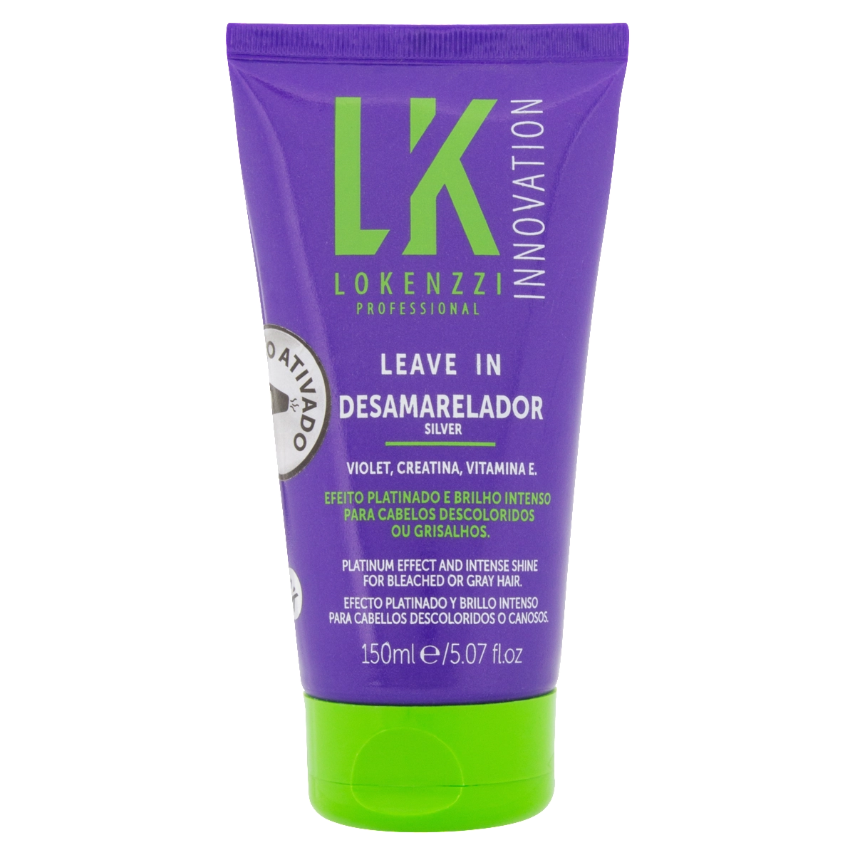 Leave In Desamarelador Lokenzzi Innovation Bisnaga 150ml