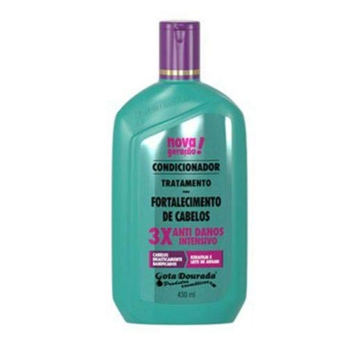 Condicionador Uso Diário Gota Dourada 430ml Anti Danos Unit