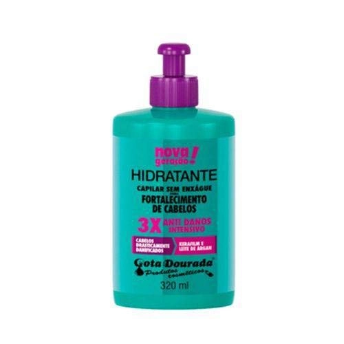 Creme Para Pentear Gota Dourada 320ml Anti Danos Unit