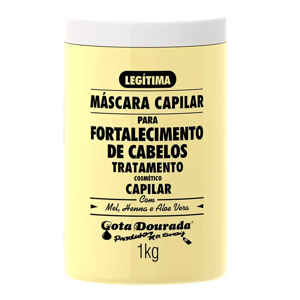 Masc Cap Gota Dourada 500g Fortalecimento