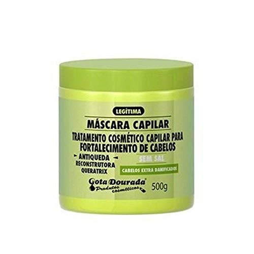 Mascara Capilar Gota Dourada Antiqueda Queratrix 500 GR