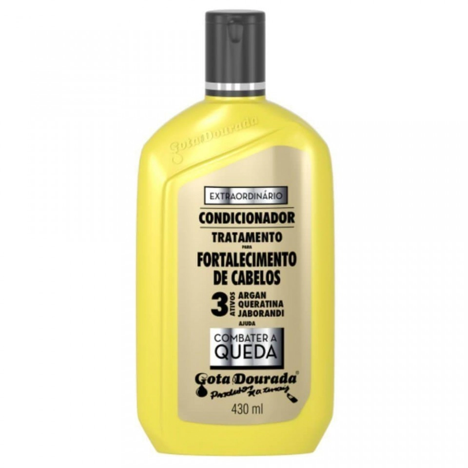 Shampoo Gota Dourada Extraordinário 3Ativos Anti Queda 430ml