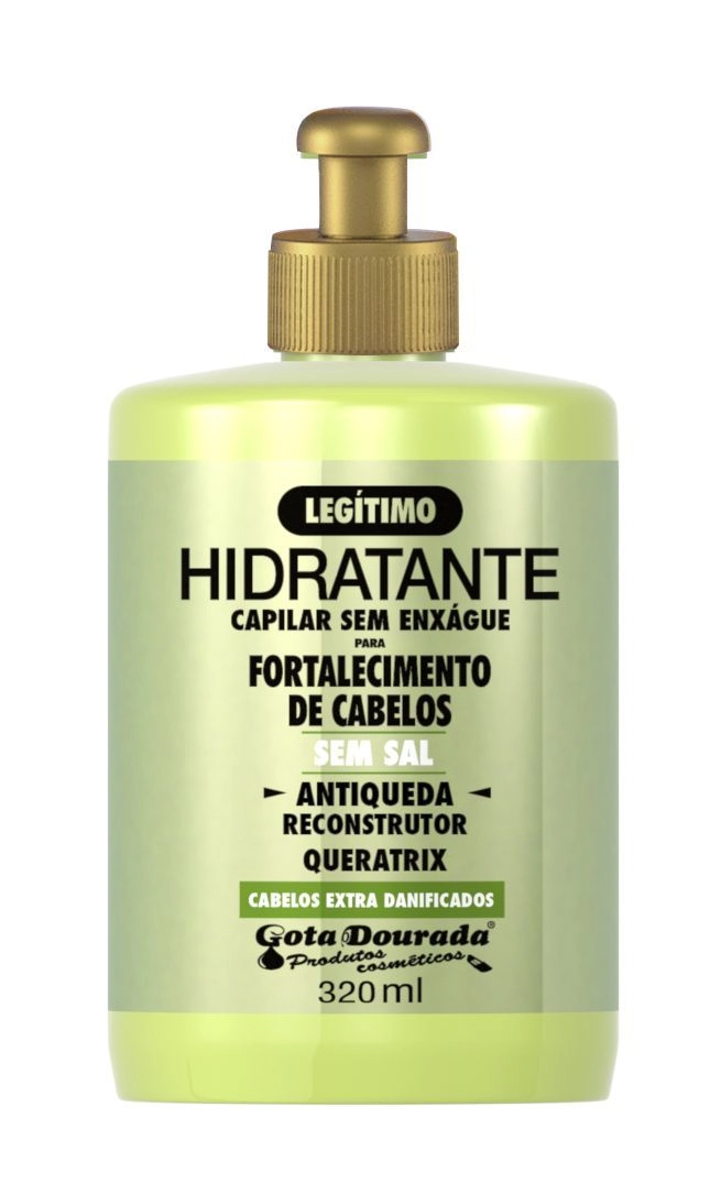 Creme de Pentear Gota Dourada Extraordinário 3 ativos 320ml