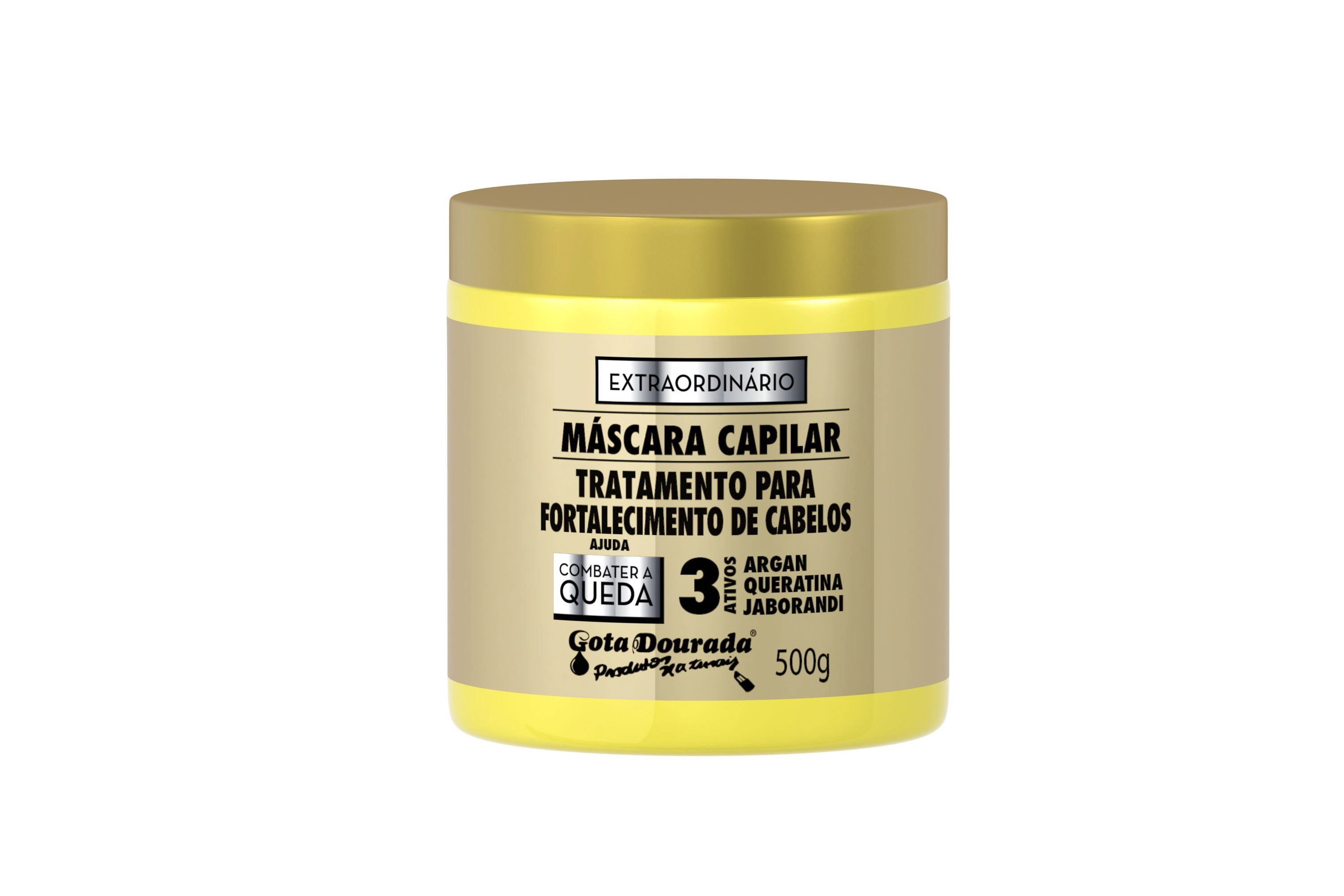 Máscara Gota Dourada Extraordinário 3 Ativos 500gr