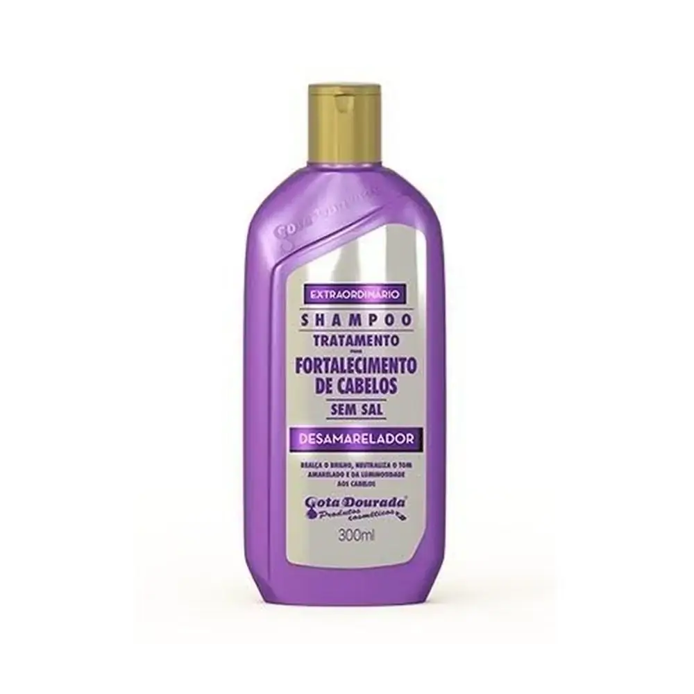Sh Gota Dourada 300ml Desamarelador