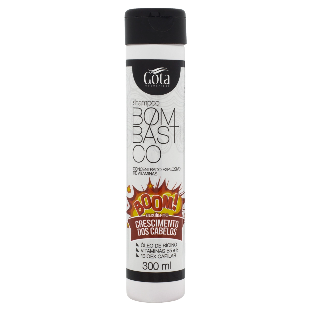 Shampoo Gota Cosméticos Bombástico Frasco 300ml
