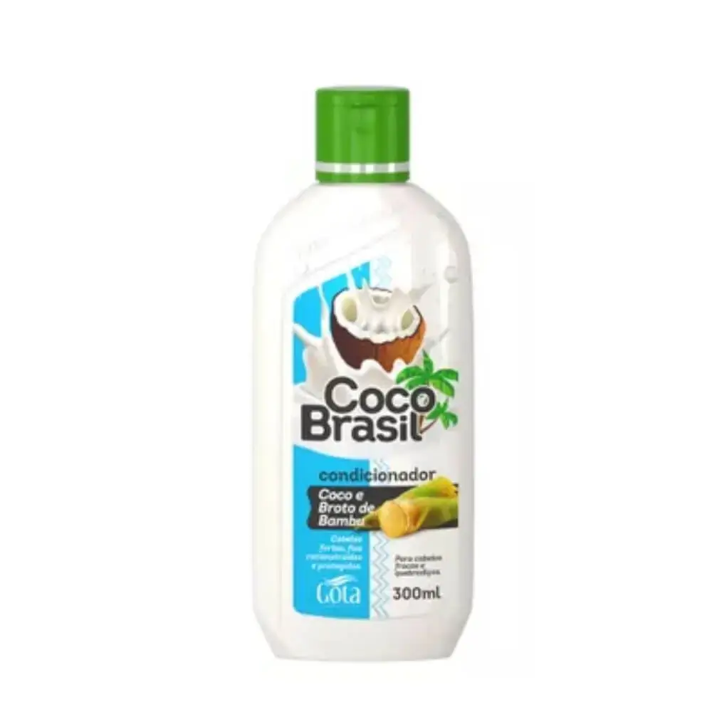 Cond Coco Brasil Coco Broto Bambu 300ml