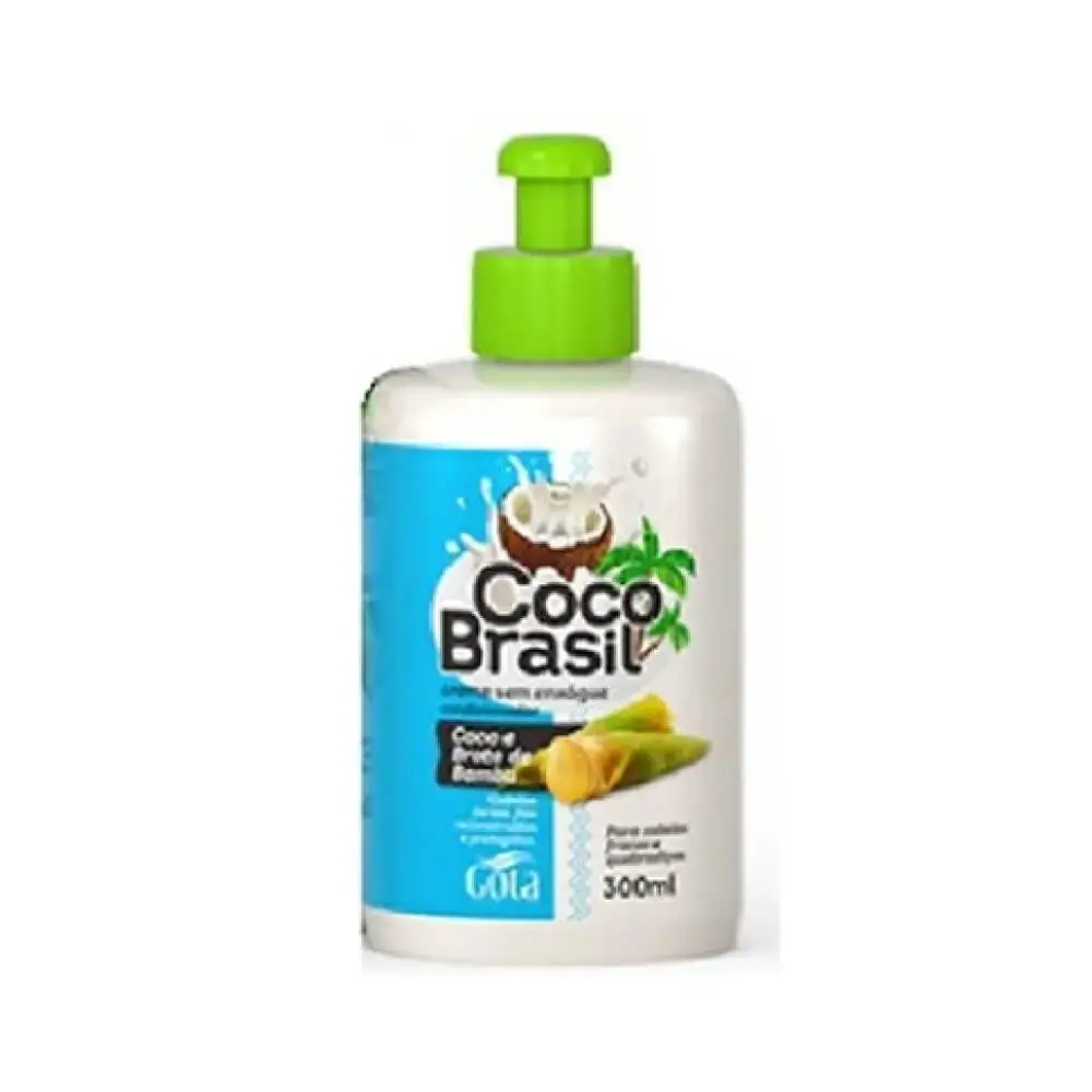 Cr Pentear Coco Brasil Coco Broto Bambu 300ml