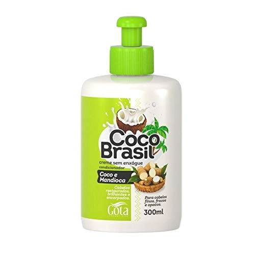 Cr Pentear Coco Brasil Coco Mandioca 300ml