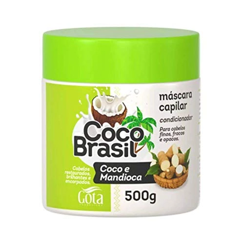 Masc Coco Brasil Coco Mandioca 500g