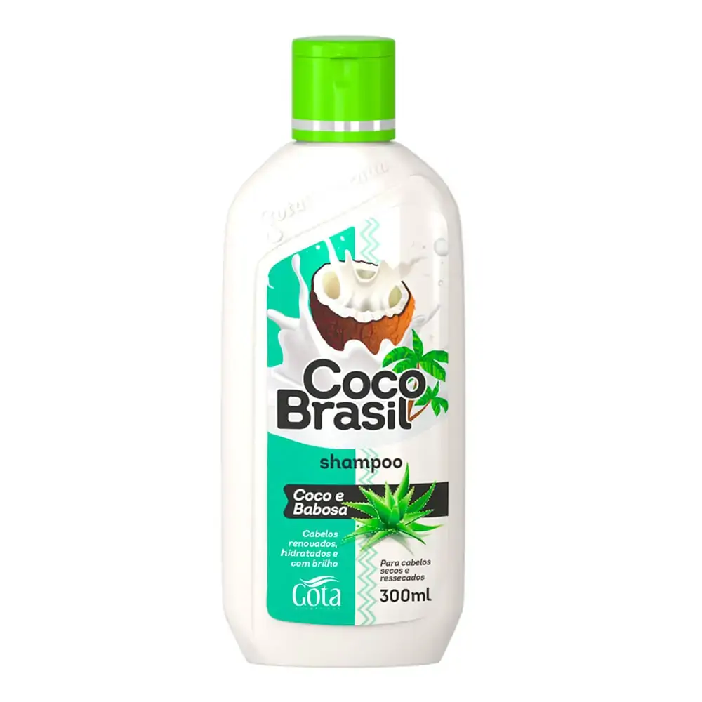 Shampoo Gota Dourada Coco+Babosa 300mL