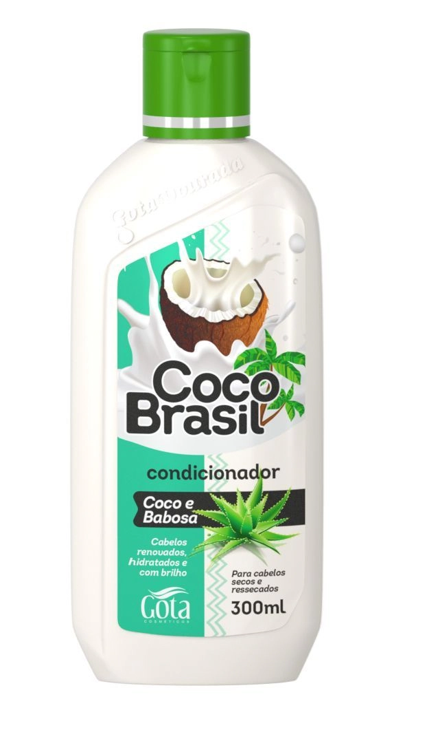 Cond Coco Brasil Coco Babosa 300ml