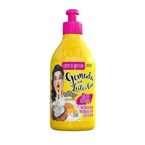 Creme Pent Gota Dourada 250ml Gemada C/ Leite De Coco
