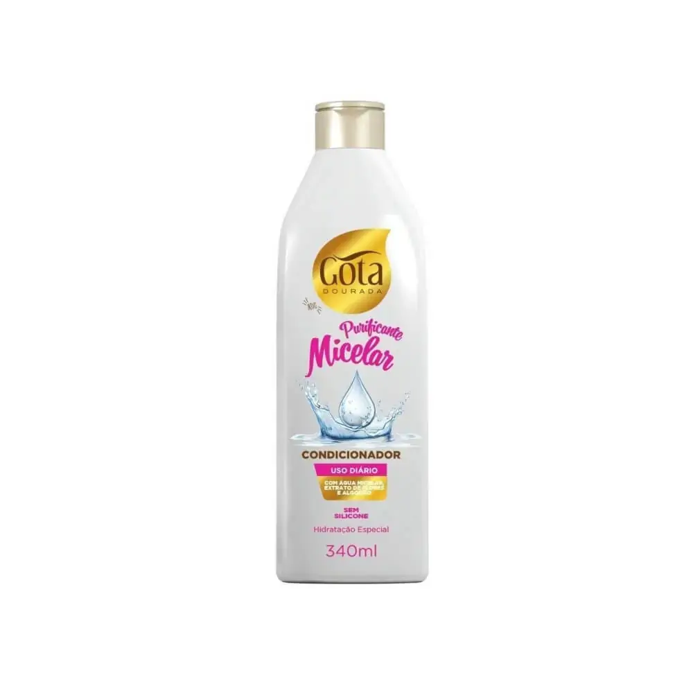 Cond Gota Dourada 340ml Micelar