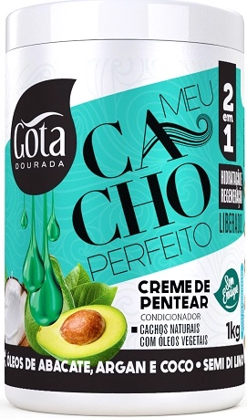 Gota Dourada 2 Em 1 Abacate/argan/coco 1kg