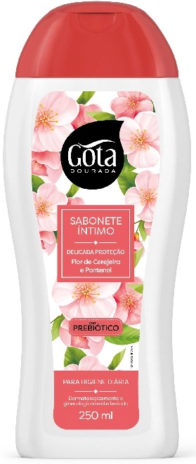 Sabonete íntimo Flor De Cerejeira Gota Dourada 250ml