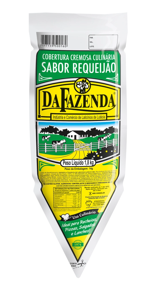Requeijao Fazenda Verde 1,8kg