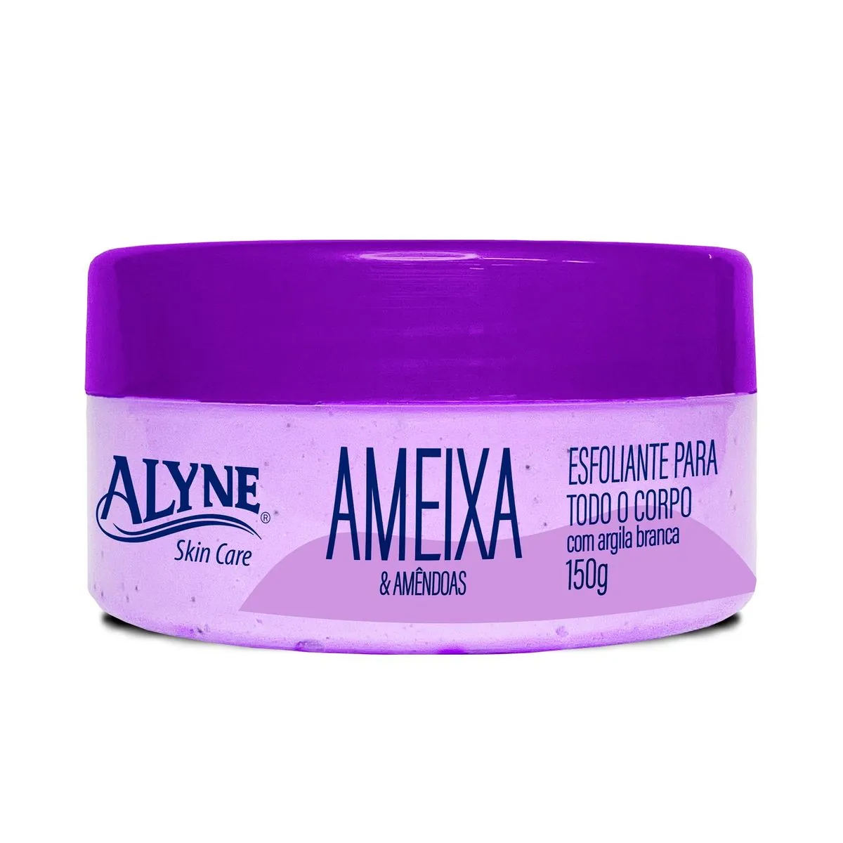 Creme Esfoliante Ameixa E Amendoas Alyne 150g