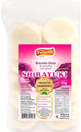 Bisc De Polvilho Shirayuki Glace 85g